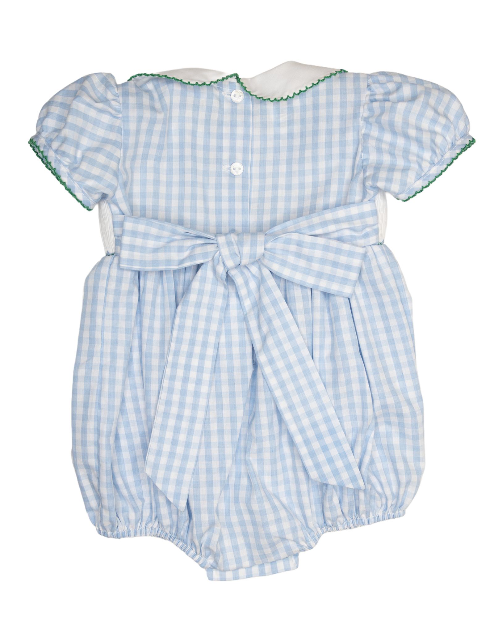 Lulu Bebe LBF26  Rosie Mallard Smocked Bubble