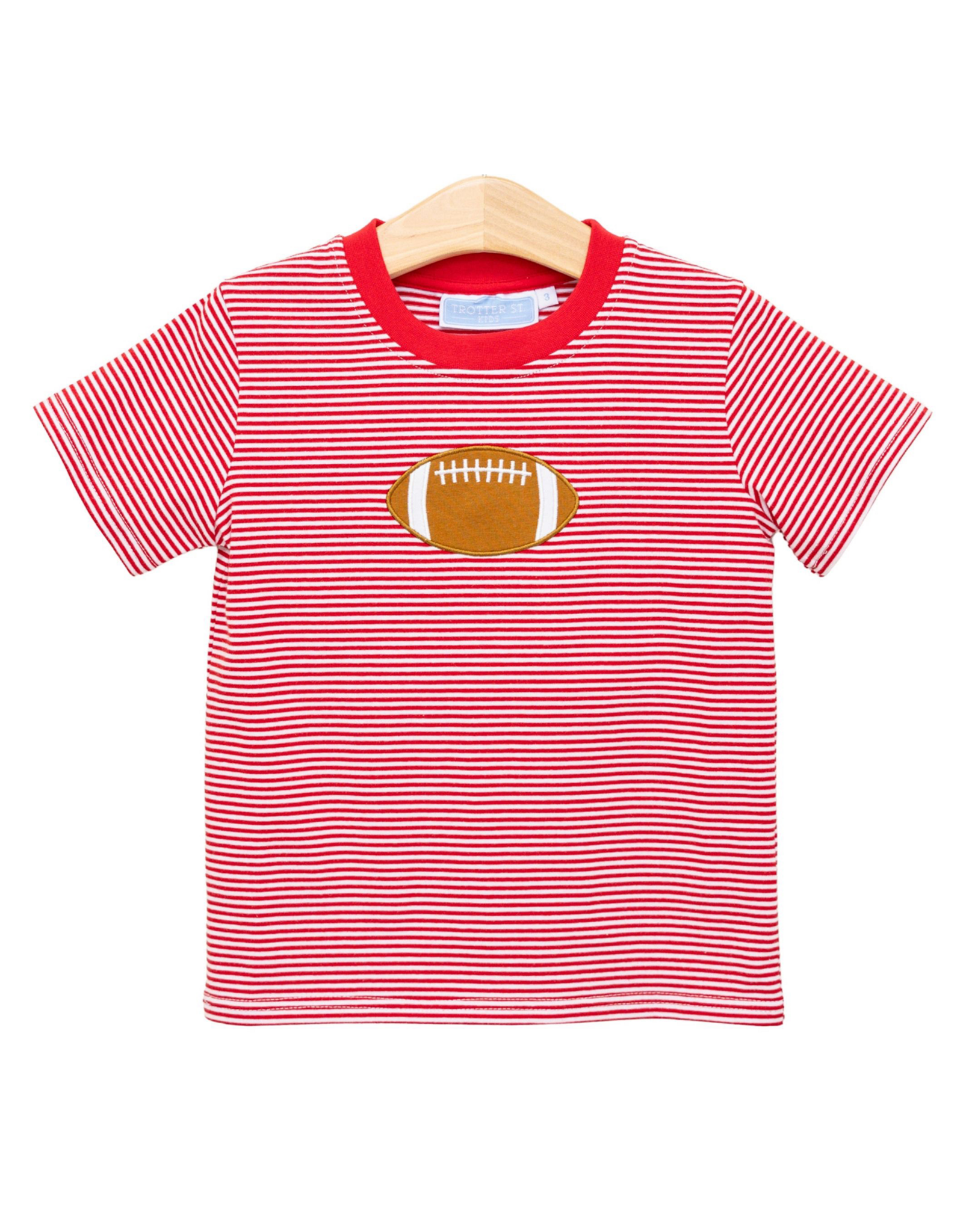 Trotter Street Kids TSF26 Football Shirt Red Stripe