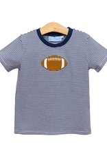 Trotter Street Kids TSF26 Football Shirt Navy Blue Stripe