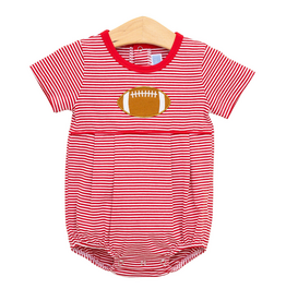 Trotter Street Kids Football Bubble Red Stripe