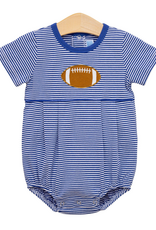 Trotter Street Kids TSF26 Football Bubble Royal Blue Stripe