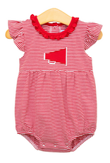 Trotter Street Kids TSF26 Megaphone Bubble Red Stripe