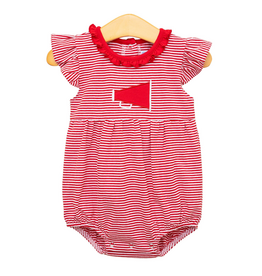 Trotter Street Kids Megaphone Bubble Red Stripe