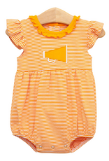 Trotter Street Kids TSF26 Megaphone Bubble Orange Stripe