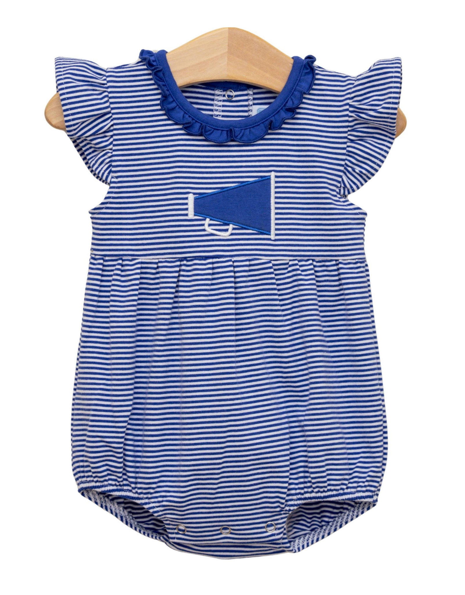 Trotter Street Kids TSF26 Megaphone Bubble Royal Blue Stripe