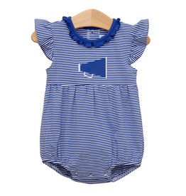 Trotter Street Kids Megaphone Bubble Royal Blue Stripe