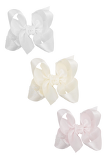 Beyond Creations SKL 4.5" Large SATIN Classic Bow