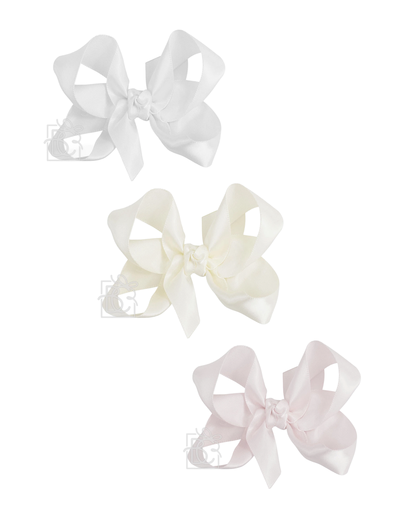 Beyond Creations SKM 3.5" Medium SATIN Classic Bow