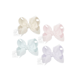 Beyond Creations Large 4.5" Grosgrain/Organza Bow