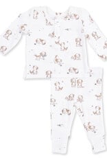 Angel Dear ADF26 Explorer Puppy Blue Henley Play Set