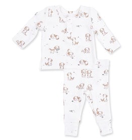 Angel Dear Explorer Puppy Blue Henley Play Set