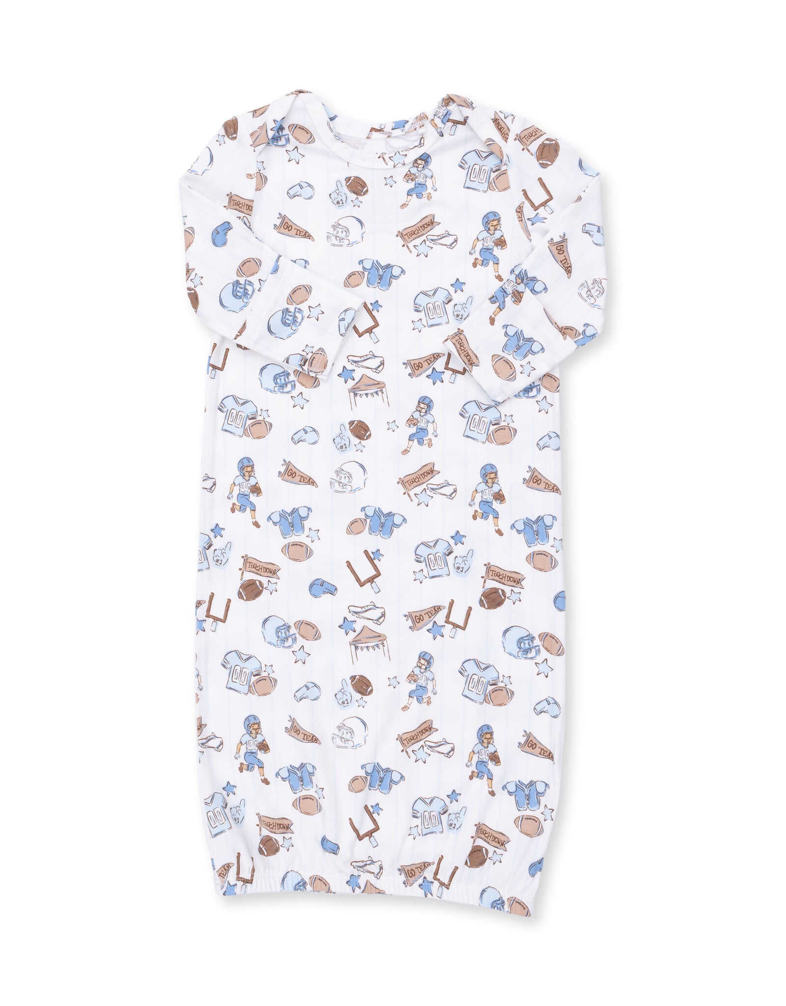 Angel Dear ADF26 Lap Shoulder Gown & Hat Football Nursery