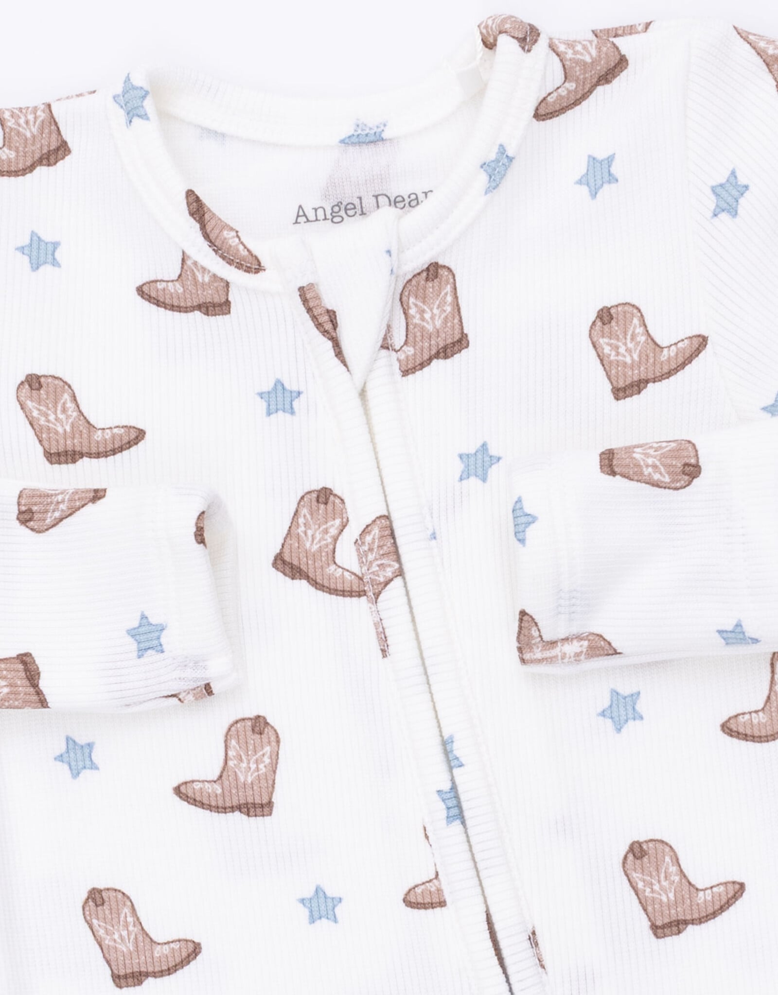 Angel Dear ADF26 2 Way Zipper Footie Mini Cowboy Boots