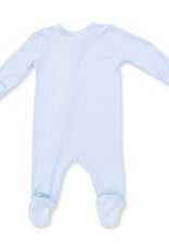 Angel Dear ADF26 2 Way Zipper Footie Football Blue Stripe