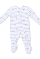 Angel Dear ADF26 2 Way Zipper Footie Airplane Stripe