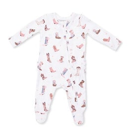 Angel Dear 2 Way Zipper Footie Buckarette Boots