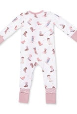 Angel Dear ADF26 2 Way Zipper Romper Buckarette Boots