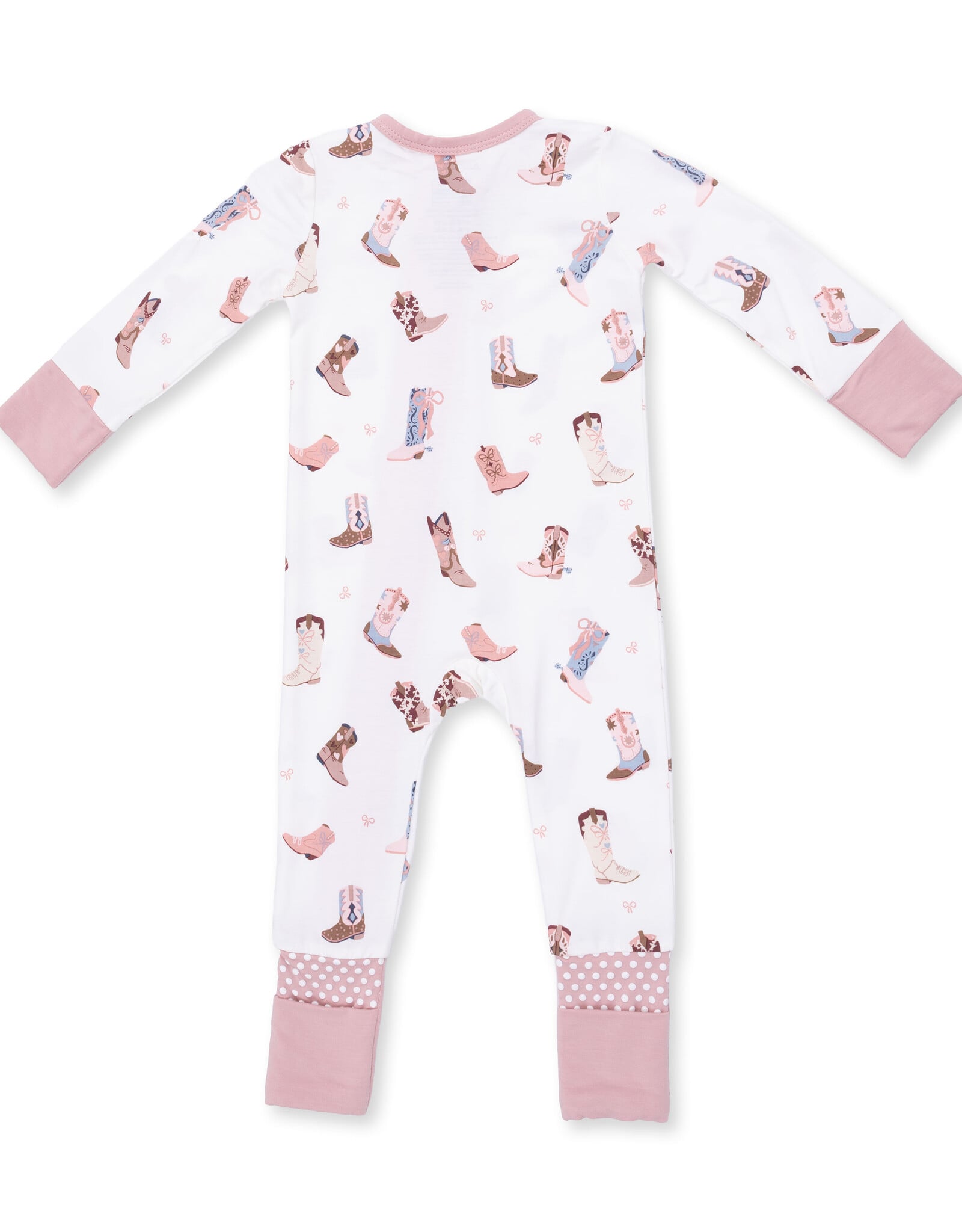 Angel Dear ADF26 2 Way Zipper Romper Buckarette Boots