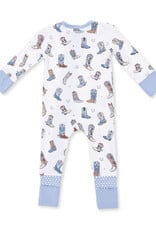 Angel Dear ADF26 2 Way Zipper Romper Buckaroo Boots