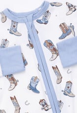 Angel Dear ADF26 2 Way Zipper Romper Buckaroo Boots