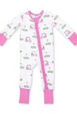 Angel Dear ADF26 2 Way Zipper Romper Golf Carts PINK