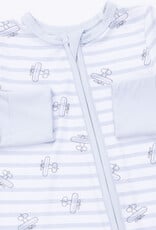 Angel Dear ADF26 2 Way Zipper Romper Airplane Stripe