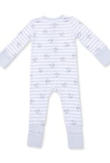 Angel Dear ADF26 2 Way Zipper Romper Airplane Stripe