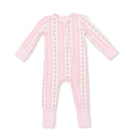 Angel Dear 2 Way Zipper Romper Antoinette Stripe