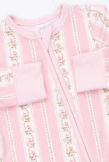 Angel Dear ADF26 2 Way Zipper Romper Antoinette Stripe