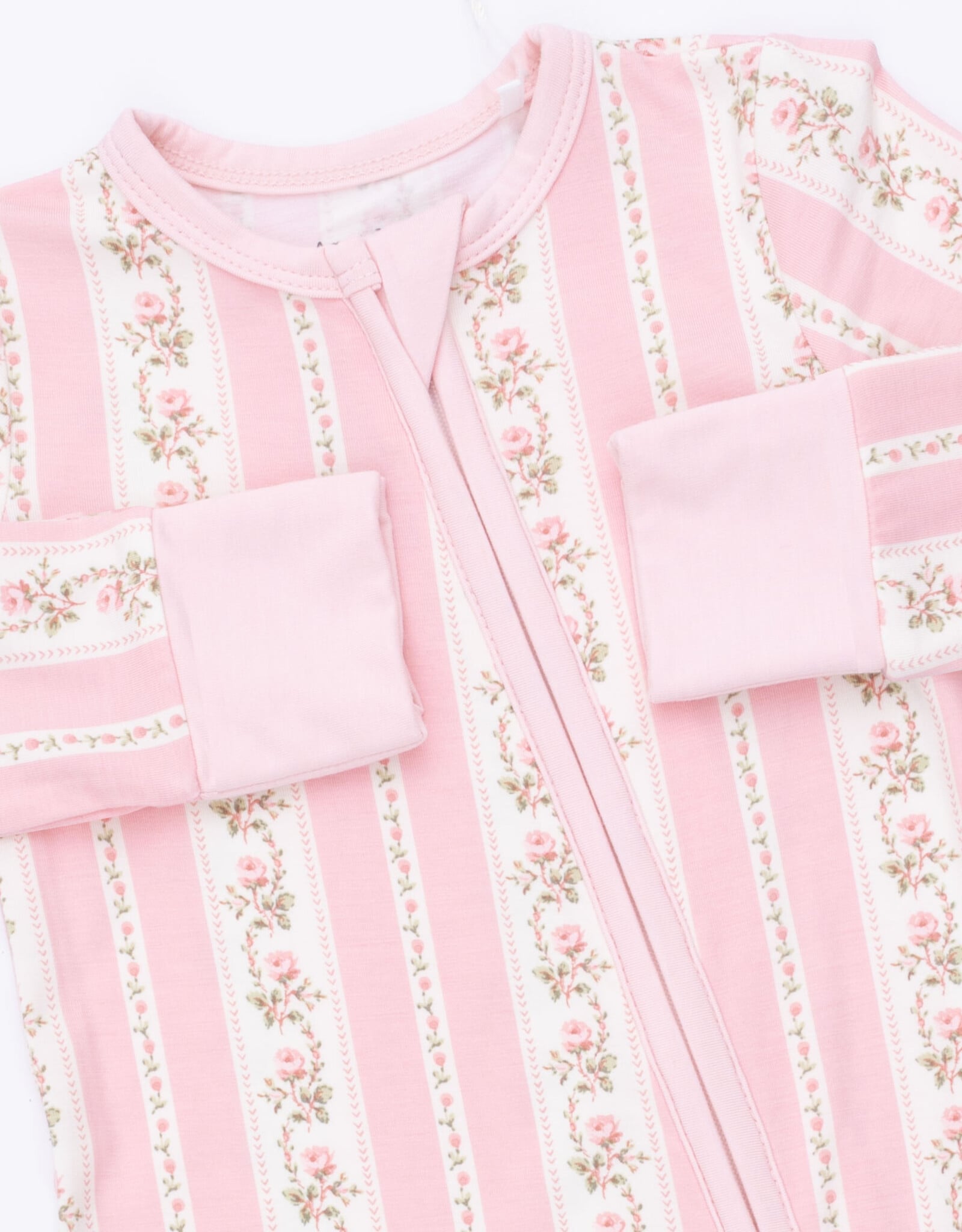 Angel Dear ADF26 2 Way Zipper Romper Antoinette Stripe