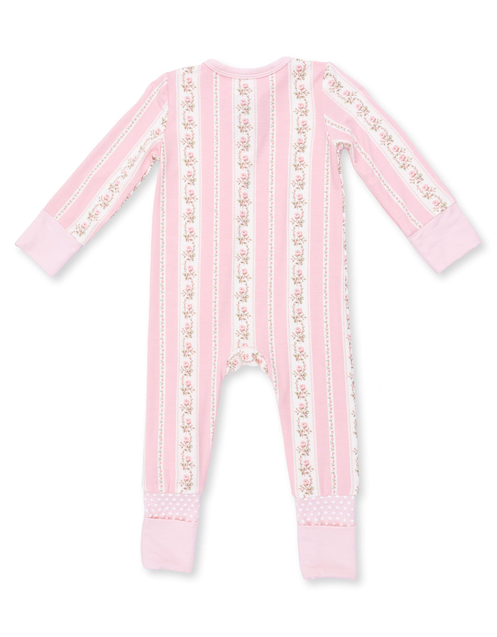Angel Dear ADF26 2 Way Zipper Romper Antoinette Stripe