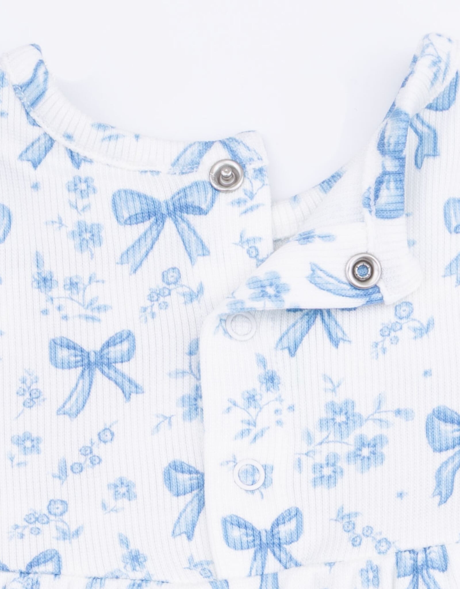 Angel Dear ADF26 Blue Bows & Flowers Dress/Bloomer
