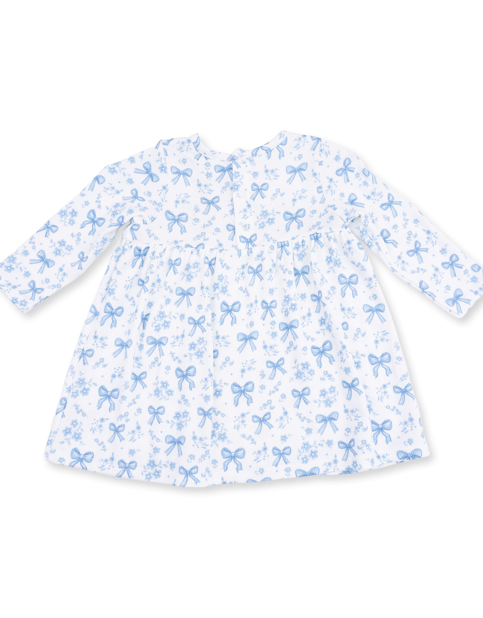 Angel Dear ADF26 Blue Bows & Flowers Dress/Bloomer