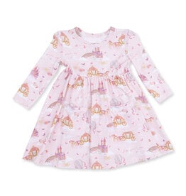 Angel Dear Princess Unicorns & Castle Twirly Dress/Bike Short