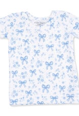 Angel Dear ADF26 Loungewear Blue Bows & Flowers