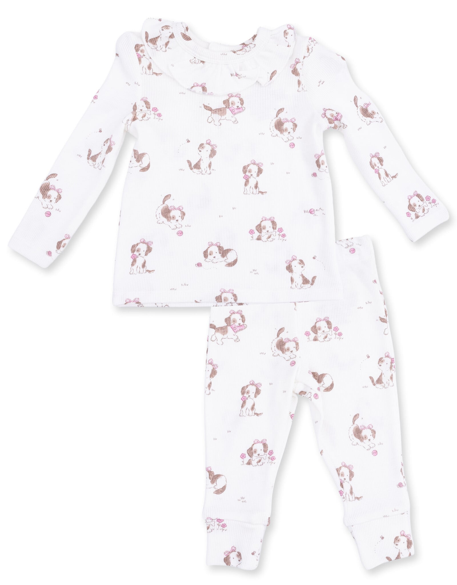Angel Dear ADF26 Explorer Puppy Ruffle Top and Pant