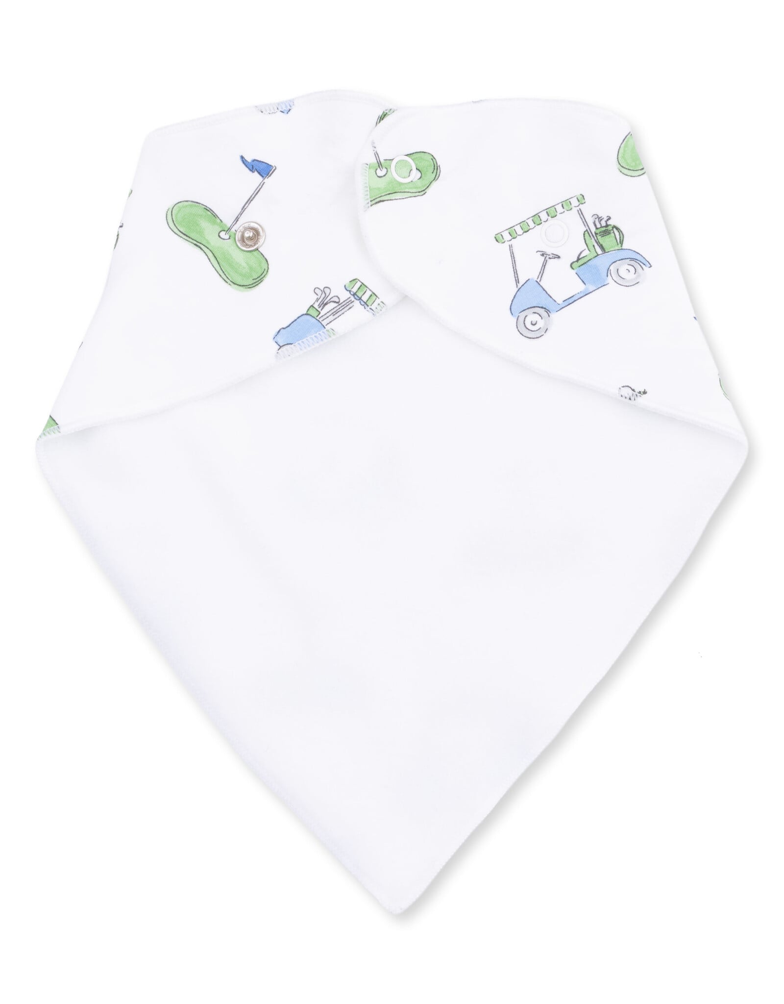 Angel Dear ADF26 Bandana Bib Golf Carts Blue
