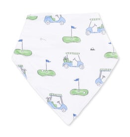 Angel Dear Bandana Bib Golf Carts Blue
