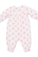 Angel Dear ADF26 Rose Bow Lattice Smocked Romper
