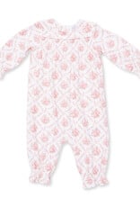 Angel Dear ADF26 Rose Bow Lattice Smocked Romper