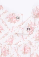 Angel Dear ADF26 Rose Bow Lattice Smocked Romper