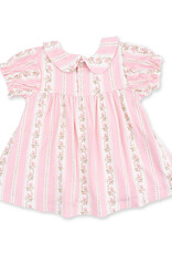 Angel Dear ADF26 Antoinette Stripe Smocked Dress Set