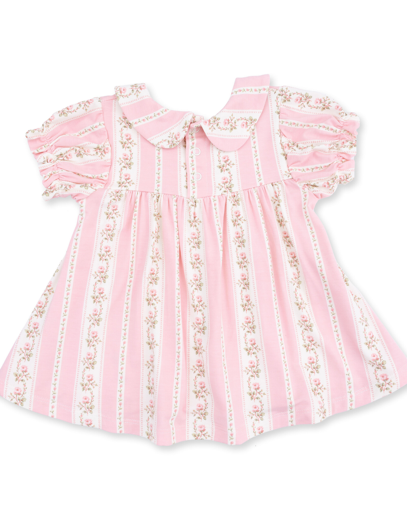 Angel Dear ADF26 Antoinette Stripe Smocked Dress Set
