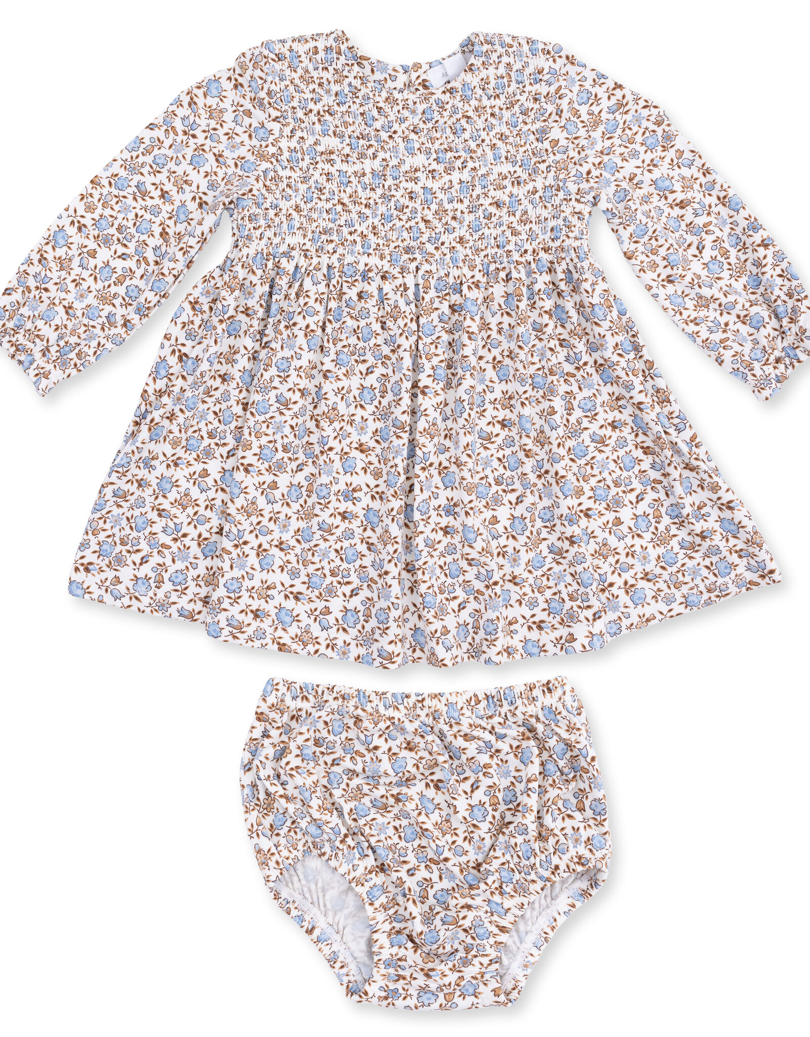 Angel Dear ADF26 Hazel Floral Smocked Dress/Bloomer
