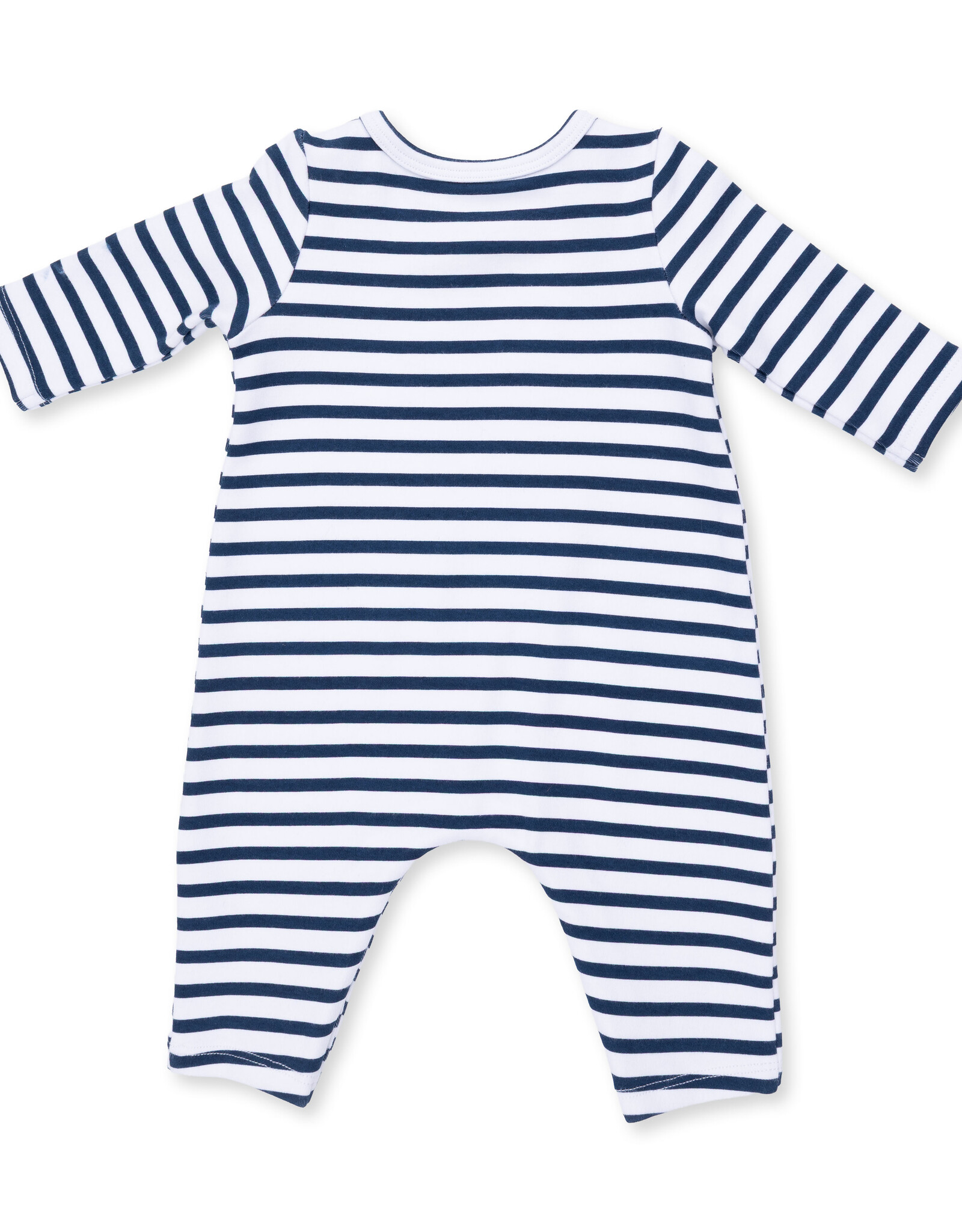 Angel Dear ADF26 Football Navy Snap Shoulder Romper