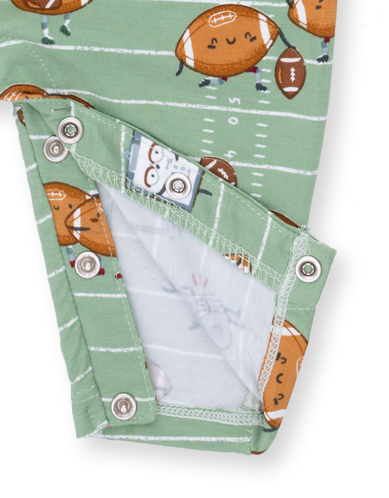 Angel Dear ADF26 Footballs Playing Football Polo Romper