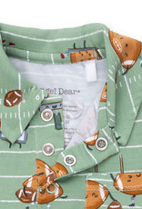 Angel Dear ADF26 Footballs Playing Football Polo Romper