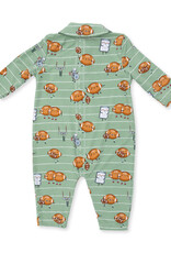 Angel Dear ADF26 Footballs Playing Football Polo Romper