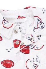 Angel Dear ADF26 Touchdown Time Polo Romper