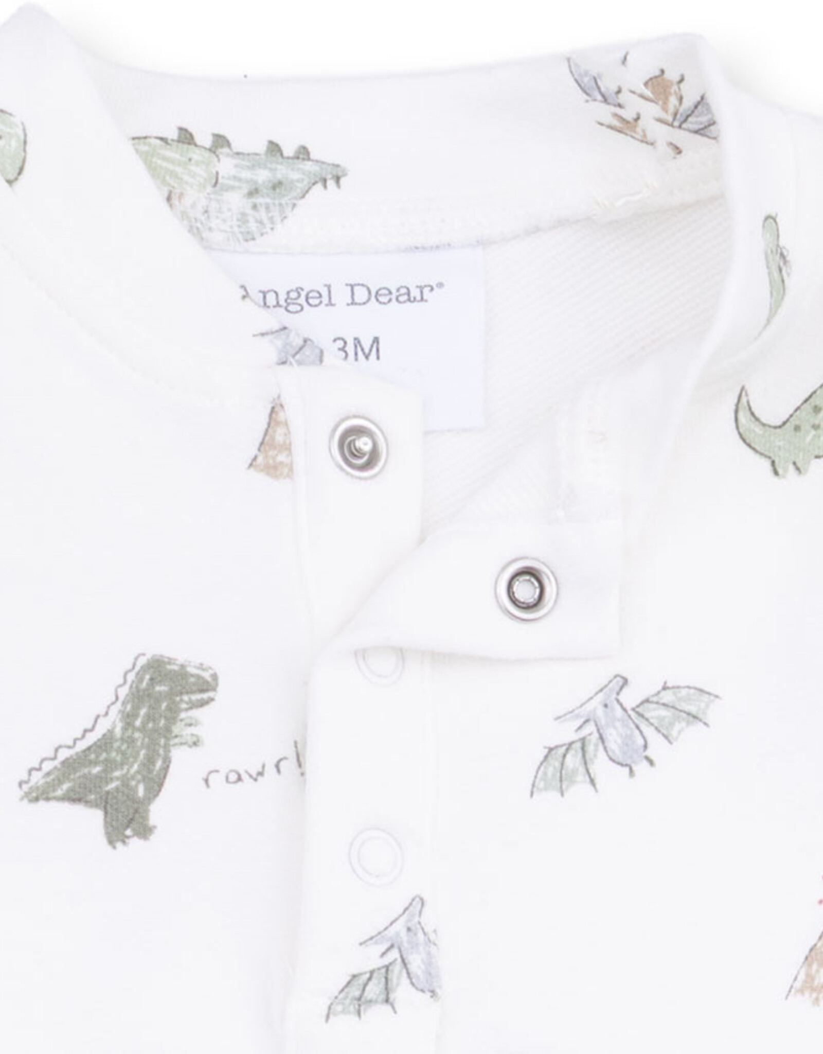 Angel Dear ADF26 Dinos French Terry Romper